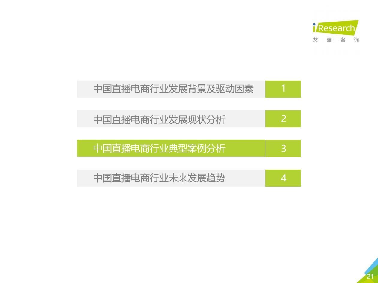 2021年中国直播电商行业研究报告