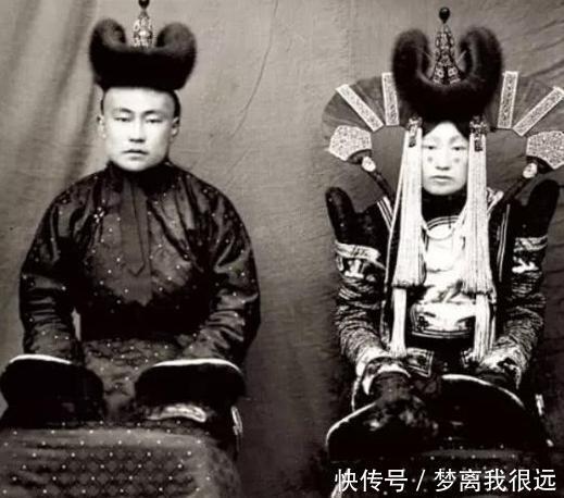 公主|150年前的清朝老照片,法国人镜头下的蒙古族公主!