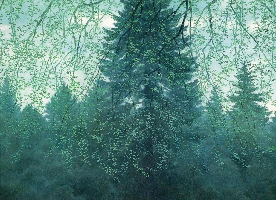 力量|这个日本人的风景画,有治愈的力量!