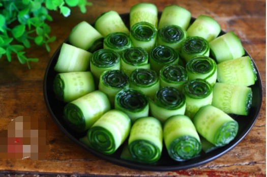 不一样的凉拌黄瓜,超级精美,简单好做