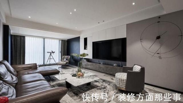 睡眠质量|76平现代简约风二居室，黑白灰色调让空间很显高级