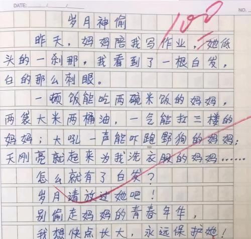 小学生作文《我的爷爷》走红，只用26个字，就让人“心尖一颤”