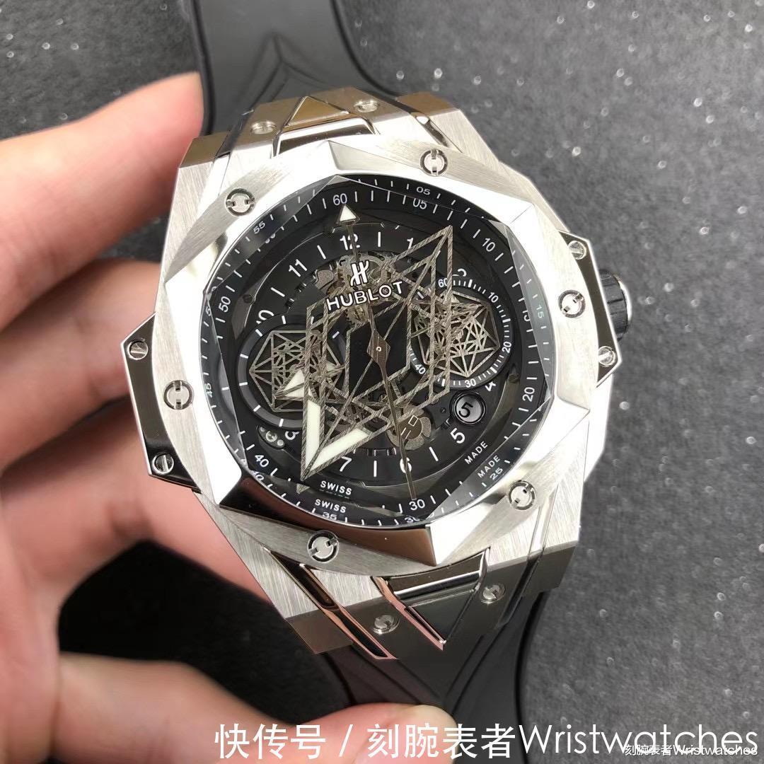 钛金属 HB厂宇舶刺青二代计时码复刻表细节质量评测!