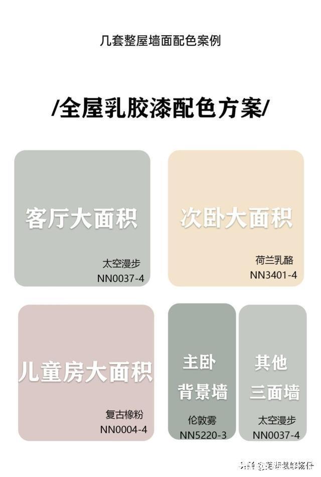 灰色系|装修墙面颜色如何搭配美观?全屋乳胶漆最佳配色方案收藏好