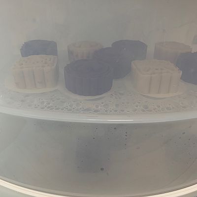 紫薯土豆糯米肉松饼