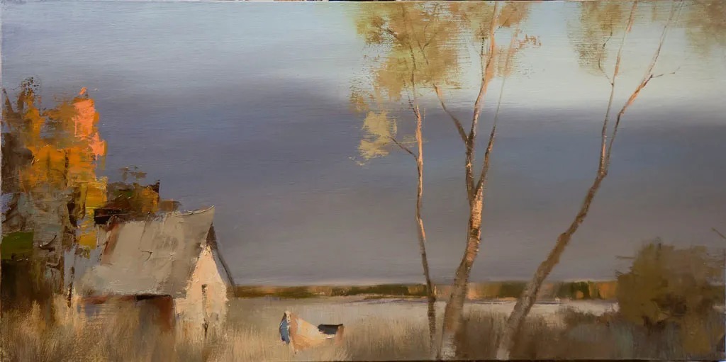 笔触@笔触率性,优雅朦胧的风景油画,迷人!