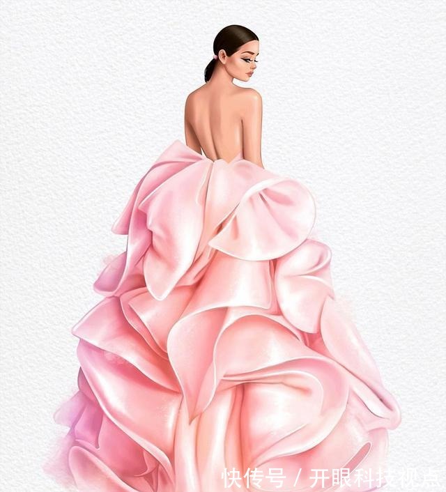 时尚|时光收集者的时装板绘,画出来的时尚风格录!