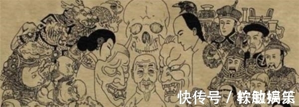 聊斋志异$清朝名画“女鬼图”,放大后才知她在干啥?你敢细看吗?