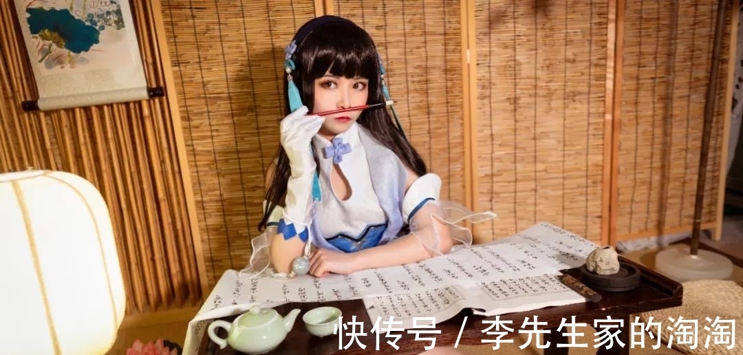 王者荣耀|cos:王者荣耀西施原皮cos正片@洛城雪