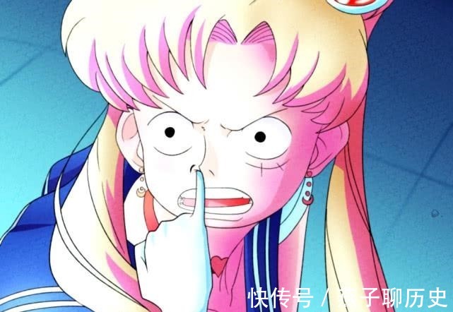 水手|各个版本不同画风的月野兔,看到路飞版本的水手月,我被逗笑