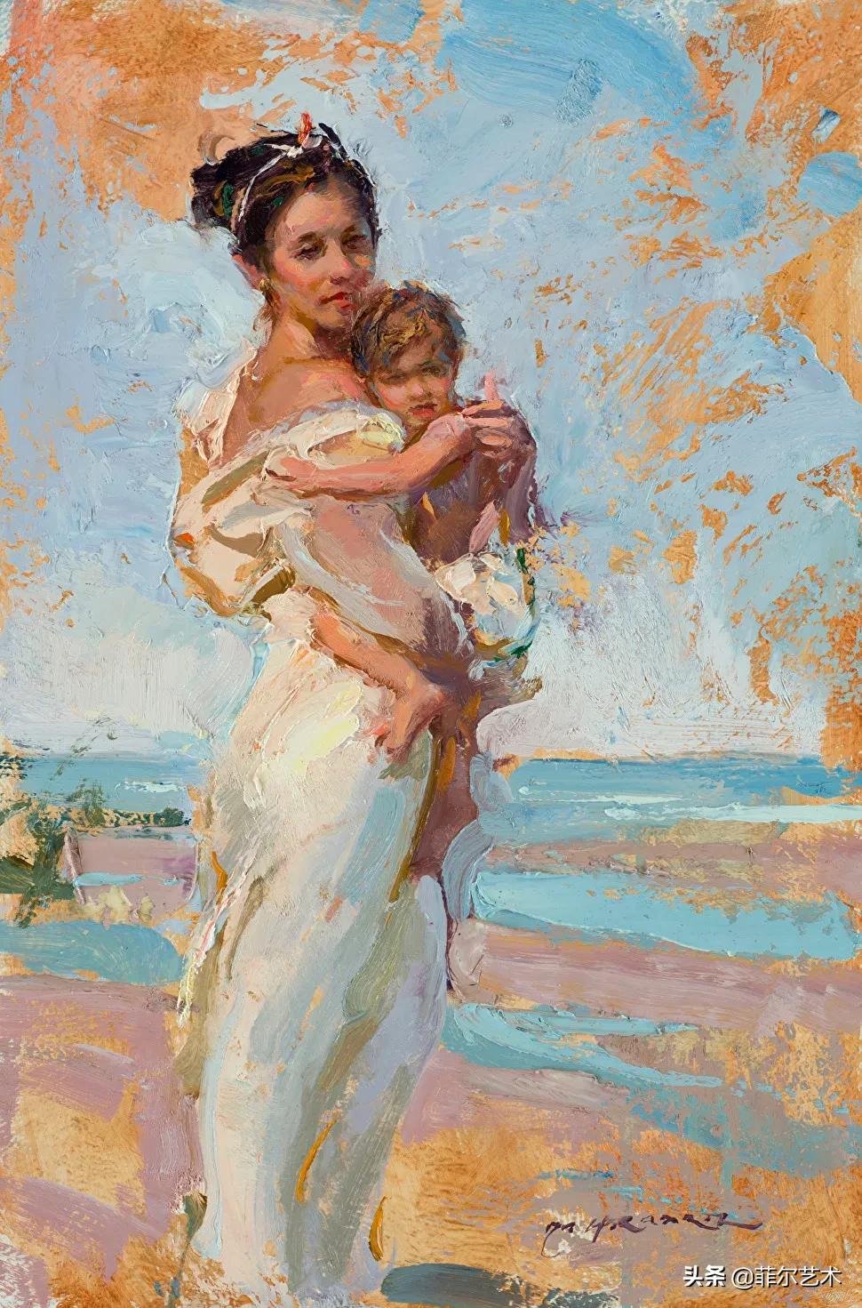 华金·索罗拉|美国画家丹尼尔·格哈茨的油画艺术作品欣赏