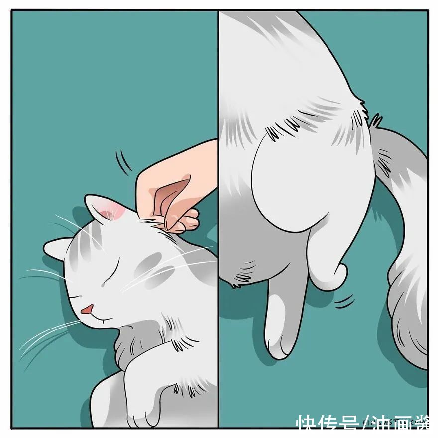 猫主子&?艺术家画出伺候高冷“猫主子”的日常，网友共鸣：人间真实