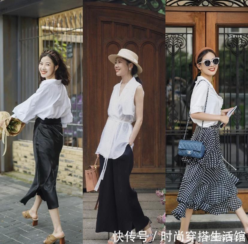 半裙|女人到了30+,别再刻意追求少女感,这3种穿搭思路,减龄又好看