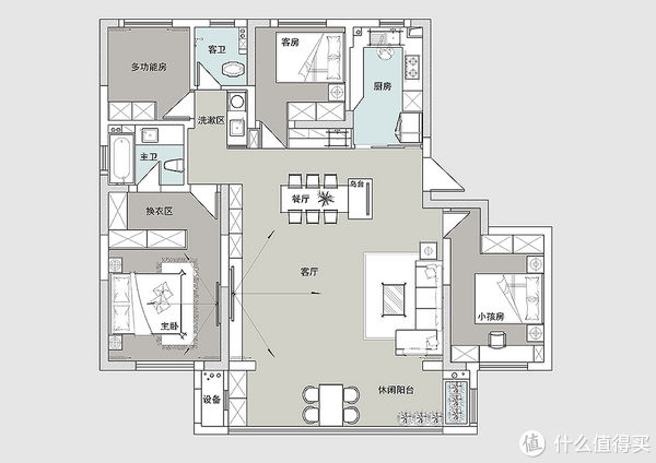 新房|长沙夫妻新房装修火了，空间敞亮大气，走进去感觉十分温馨，佩服