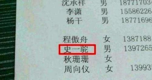 老爸姓'付'给双胞胎取这名，老师点名时无奈道：我太难了