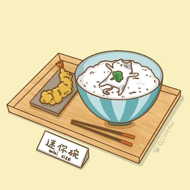  抵挡|插画家脑洞大开，绘制喵星人＋美食，谁能抵挡得住这种诱惑？