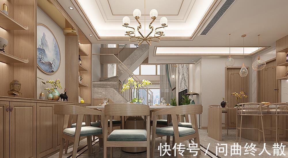 阳台|发现一户很有品味的中式样板房,两层复式楼,格局好,装修很高级