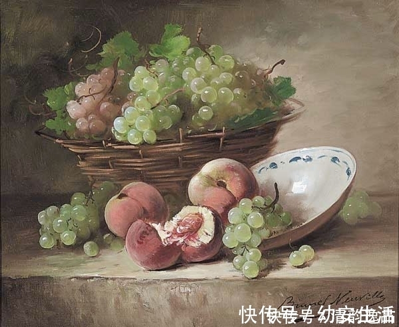 巴黎&法国画家,阿尔弗雷德·阿尔勒·布吕奈尔·德·纳维尔,油画作品欣赏