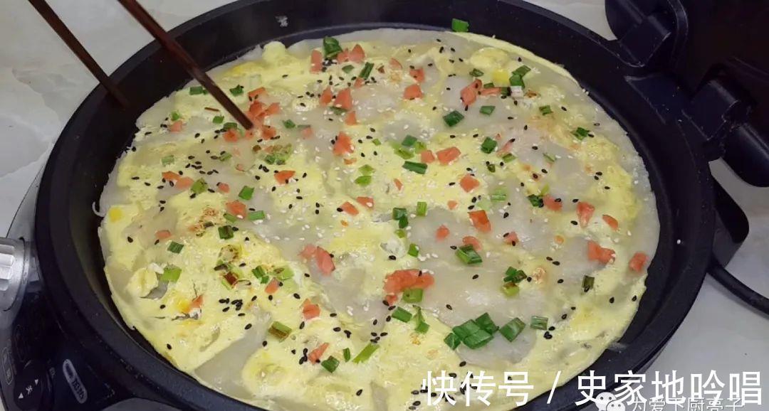 新手|早餐饼怎么做才简单吗，教你一招，5分钟烙三张，新手一次就成功