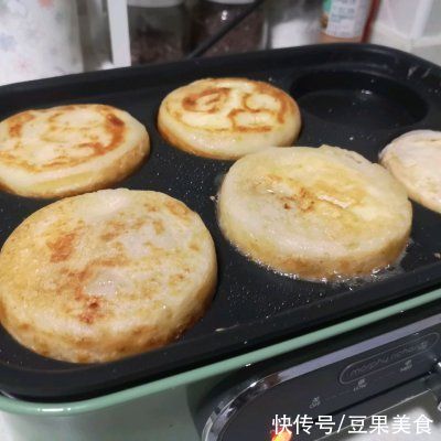 摩飞锅复刻路边摊美食～鸡蛋肉汉堡