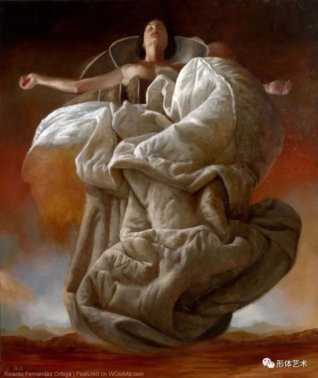 超现实主义&这位墨西哥画家的艺术作品,彰显静秘的古典梦与超现实的境界