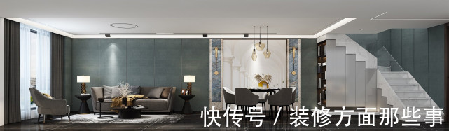 电视背景墙|110平三居室半开放式厨房,厨房略小需要U型的设计