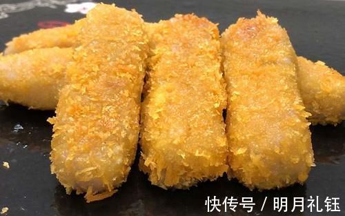 喜欢吃香芋的看过来,打成泥搓成条,简单一做,外酥内软不够吃