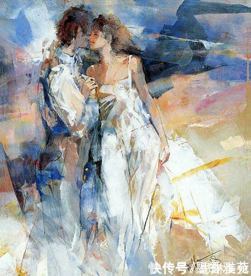 威廉#荷兰画家威廉 汉雷斯笔下充满冲击力的水彩人体画,太诱人