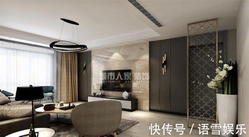 装修风格|婆婆把132平米的房装修成这种现代风格,一进门就看呆了