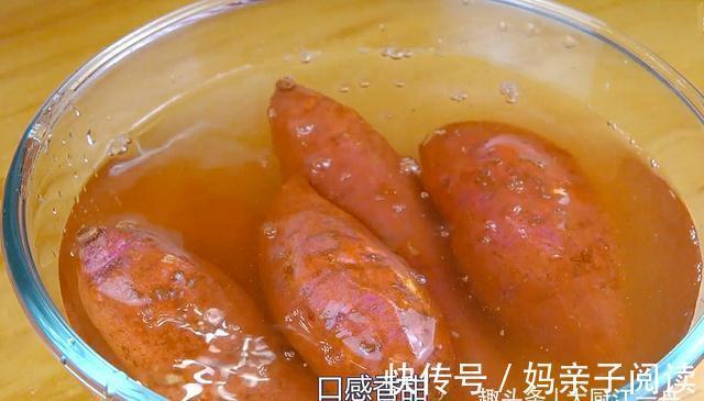 红薯|原来烤红薯这么简单,只需电饭煲,不加一滴水,个个香甜流糖汁