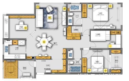 日式|这是我见过最自然的日式原木风，150㎡，真正做到收纳颜值两不误！