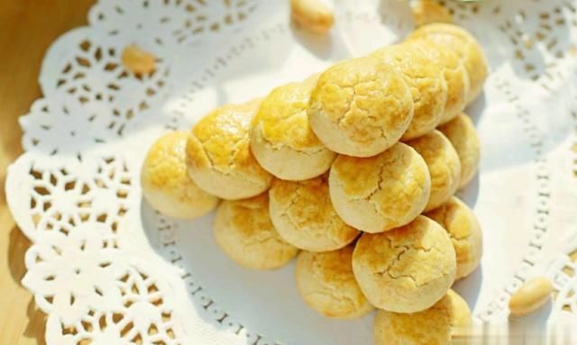 1碗花生，1碗面粉，教你做好吃的小点心，焦香酥脆，浓浓花生香