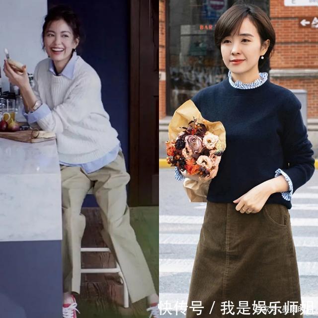 秋冬季的毛衣,请不要乱穿!这几招穿搭思路,穿出时髦与气质