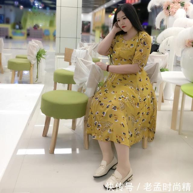 傲人 胖MM专属连衣裙,轻松穿上显瘦效果