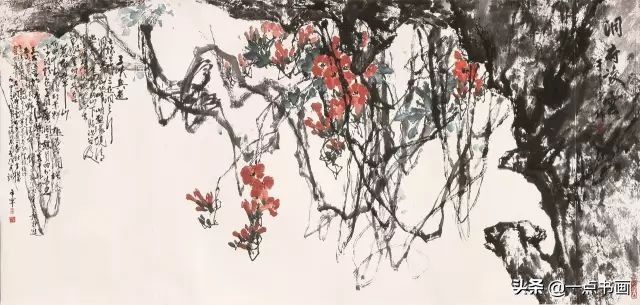 上海新华美专@于希宁画花卉果蔬，真漂亮