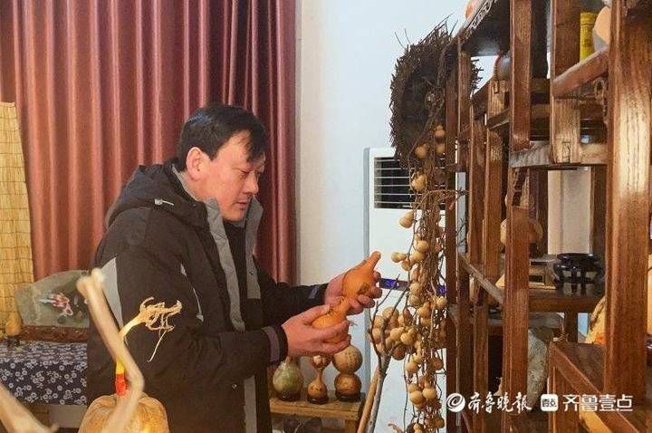  火墨|走近非遗泰山宋氏烙画葫芦，演绎“火墨”工艺传奇