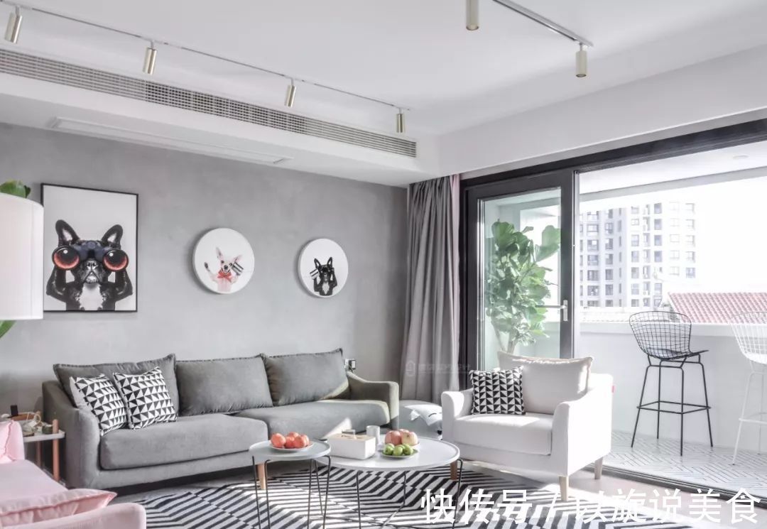 客厅|33款高级灰的客厅,简约空间的高级感