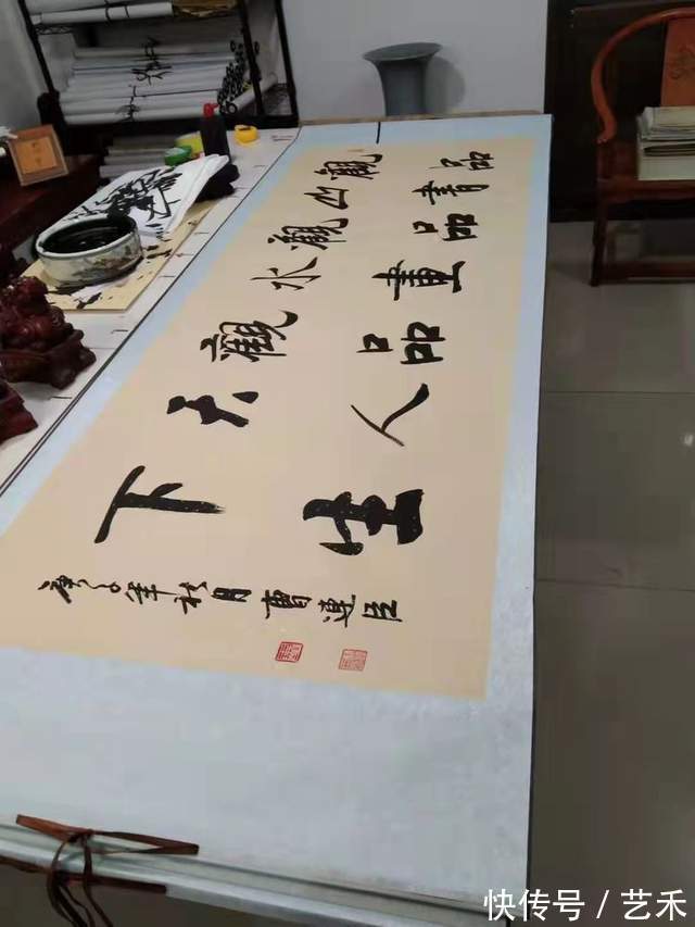 书法作品@墨随当代，师古之心——曹连臣书画赏析