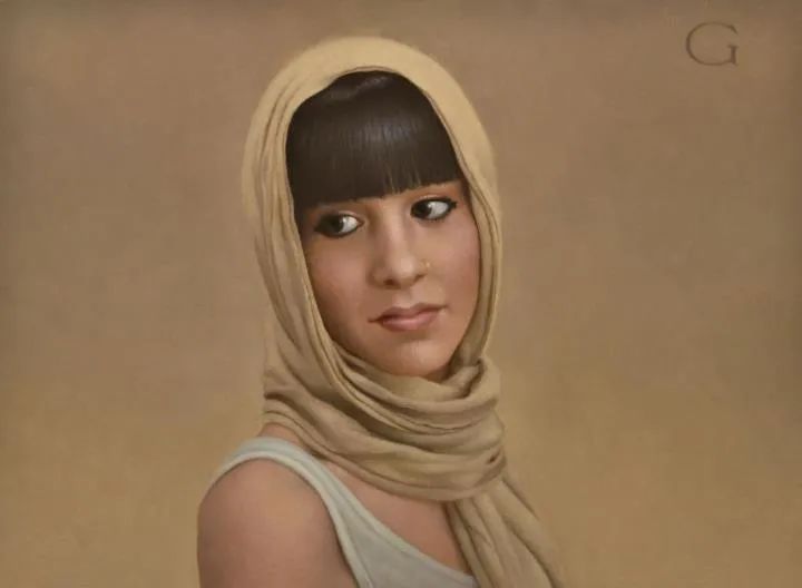 负空间&美国当代学院派画家大卫·格雷的作品,古朴之美,甚美