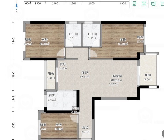餐柜|80平简约风二居室，让家里的每一个功能呈现出艺术性