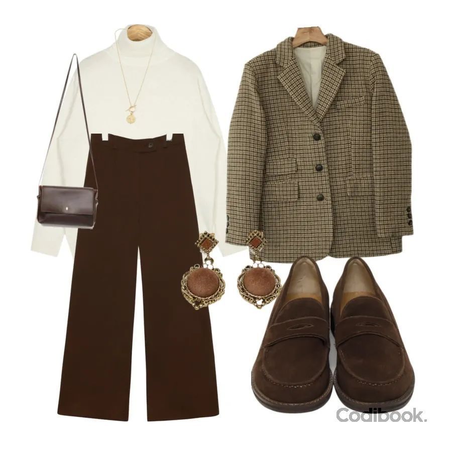 驼色系 秋冬高级色穿搭套路,谁穿谁好看!