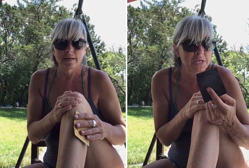 简单粗暴！女子发视频推荐网友用砂纸脱毛引争议