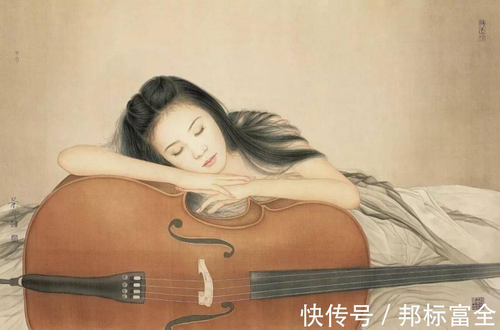 崔景哲!崔景哲:当古典美遇上工笔画,春风拂面惊艳四方