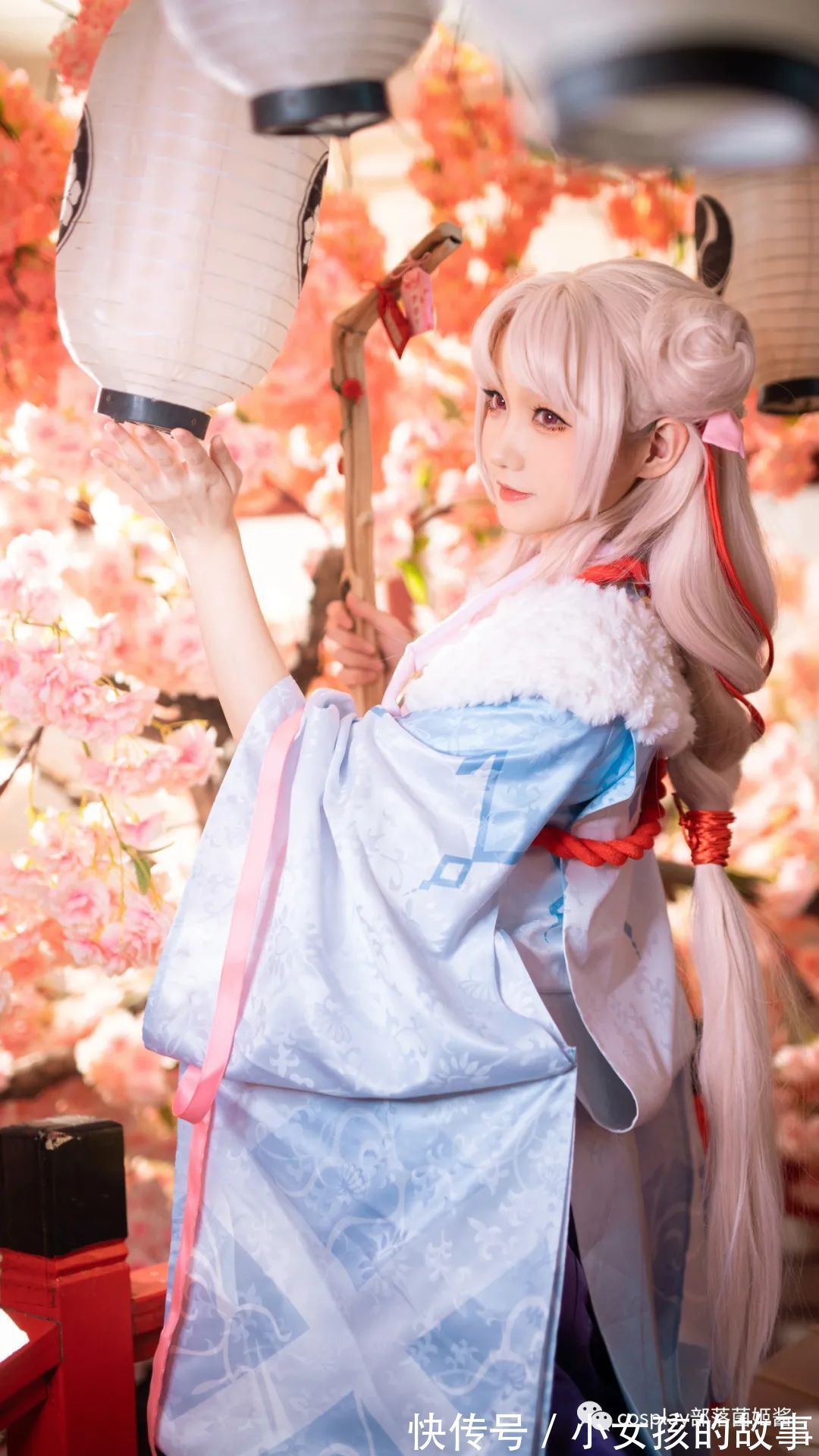 阴阳师|cos:阴阳师缘结神稚雪缱绻cos正片@鹤祈