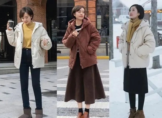 懂穿搭的女人才会美!今冬超火羽绒服搭配示范:高级又耐看!
