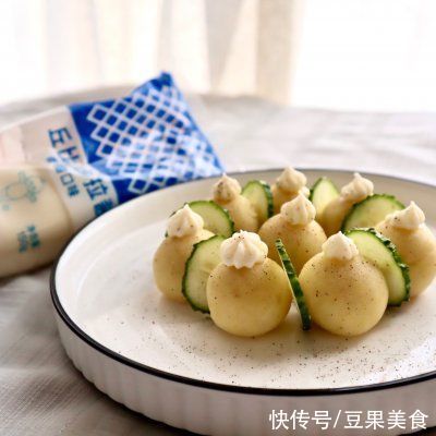 #一起土豆沙拉吧#减脂低卡｜土豆沙拉球