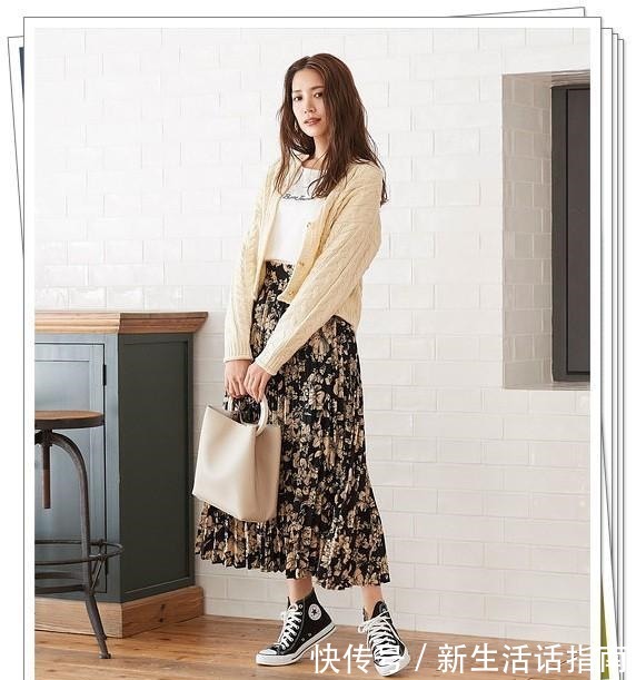 轻熟风 白色开衫的秋季轻熟风搭配示范!3种长度24例穿搭look分享!