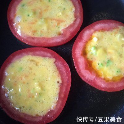番茄红素|十分钟健康早餐～西红柿圈圈蛋这么做，吃前一定备足饭