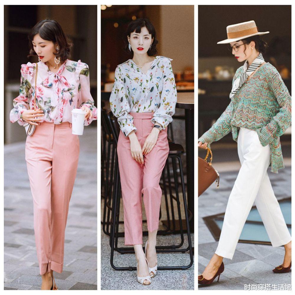 直筒裤|立秋后别只穿裙子,土气!今年流行这样穿,轻松穿出高级感