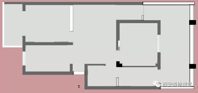 客餐厅|90㎡三室带露台,无餐厅、客厅用挂机,务实装修也能如此舒适